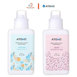 Nước xả thuần chay ATONO2 chai 1000ml dịu nhẹ an toàn lành tính cho bé sơ sinh - Monnie Kids