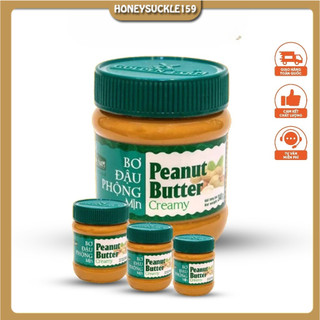 Bơ đậu phộng mịn/bơ lạc golden farm/peanut butter creamy hộp 170gr-340g-510g