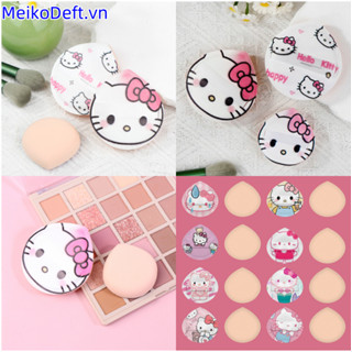 Meikodeft Sanrio Trang Điểm Bọt Biển Puff Hello Kitty Trang Điểm Che Khuyết Điểm Siêu Mềm Co Giãn Cotton Mặt Đế Trang Điểm Mỹ Phẩm Puff Dụng Cụ Làm Đẹp VN
