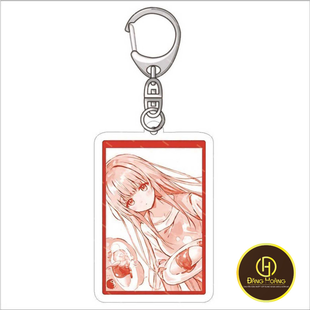 Móc Khóa Hình Nhân Vật Shiina Mahiru Fujimiya Amane Dễ Thương