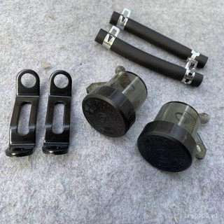 Xe Máy Điện Bê Brabo Sửa Đổi Trực Tiếp Đẩy Bơm Trong Suốt Phía Trước Phía Sau Chia Cốc Dầu Trong Suốt Nồi Dầu Ống Dầu