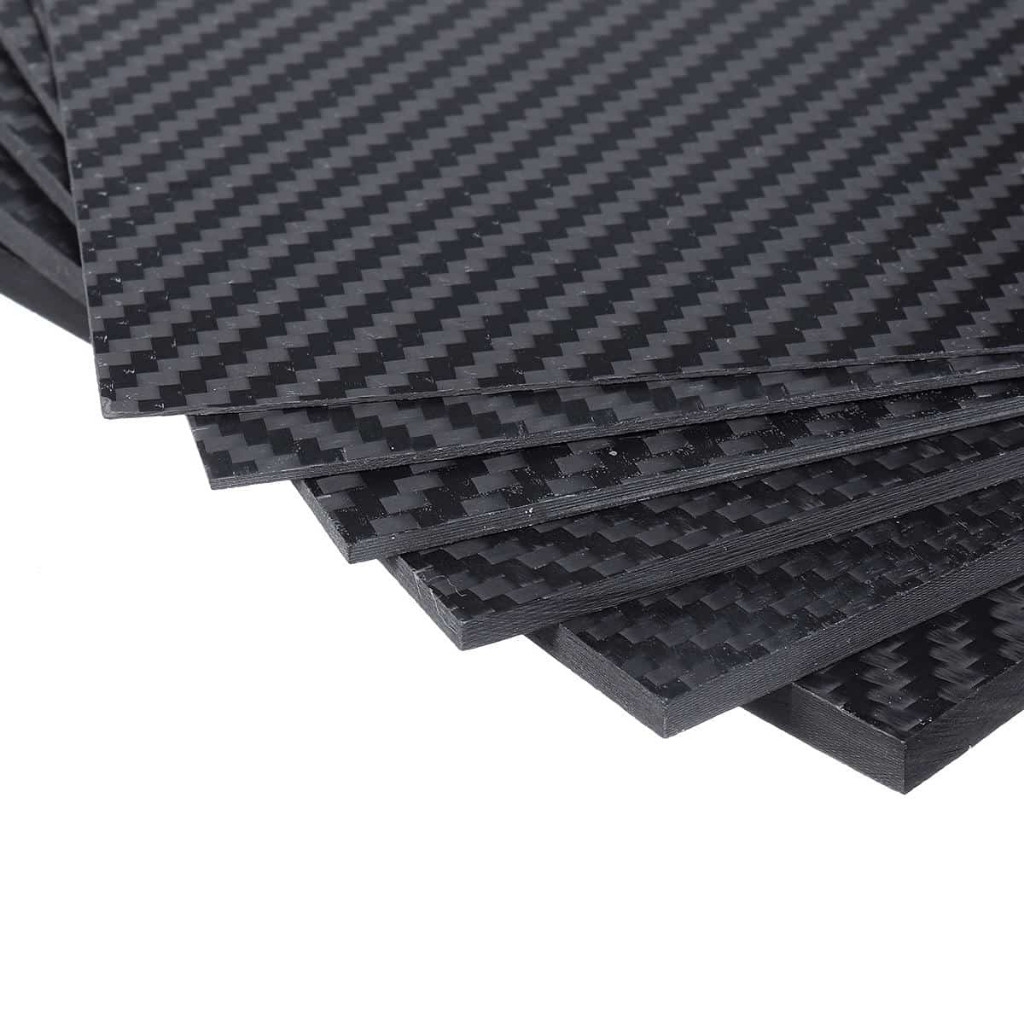 Carbon fiber 3K các loại kích thước 1mm 1.5mm 2mm 3mm