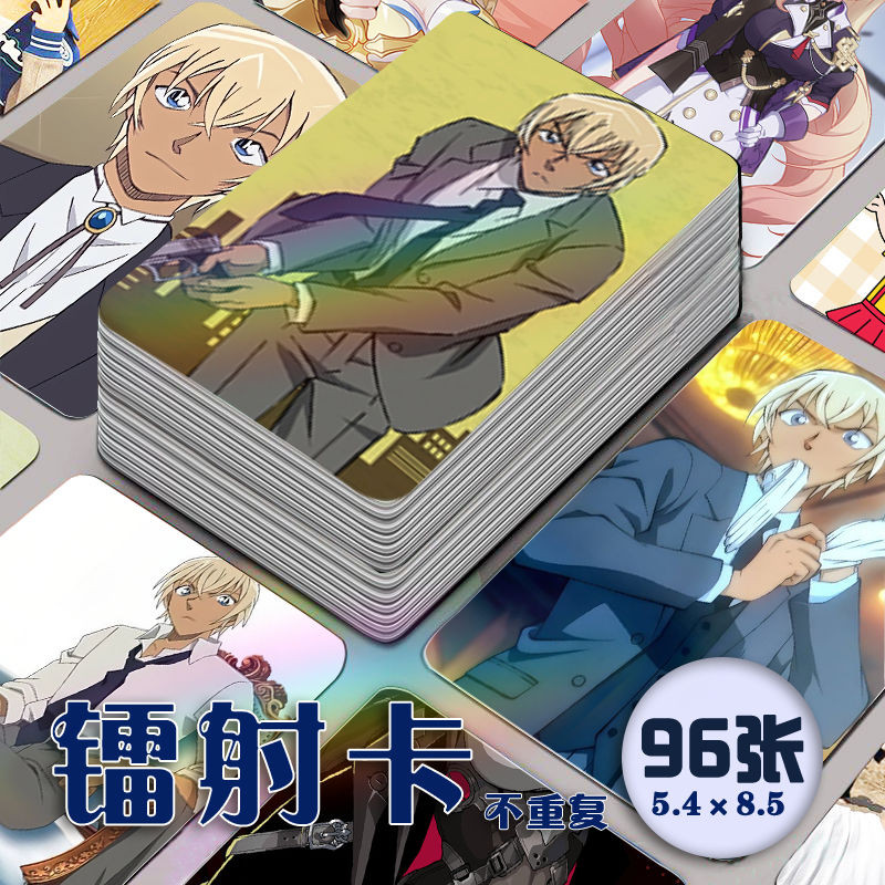 [Sản phẩm mới tự in] Photocards Amuro Toru Laser 96 Detective Conan Star Merchandise