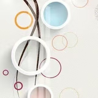 2025 Mới 3D Trung Quốc Hiện đại Tối giản Nhà cửa Hài hòa