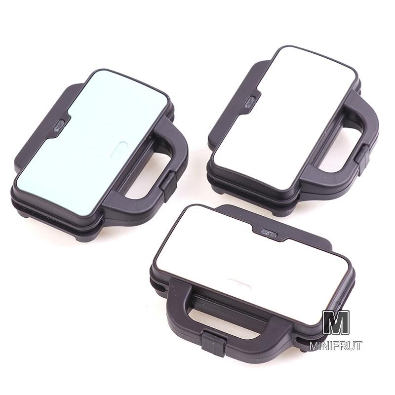 MINIFRUT] 1: 12 Nhà Búp Bê Mini Pancake Maker Waffle Sandwich Maker Nhà Bếp Điện Mẫu MỚI