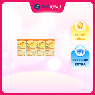 Lốc 4 hộp sữa pha sẵn Optimum Gold 110 ml (từ 1 tuổi) Giao mẫu ngẫu nhiên