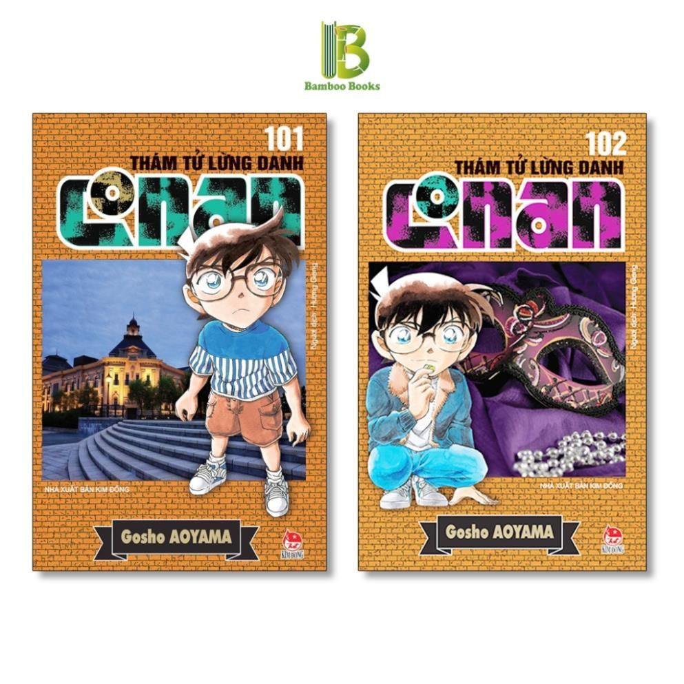 Truyện - Thám Tử Lừng Danh Conan - Chọn Lẻ Tập 101 - 105 - Gosho Aoyama - NXB Kim Đồng