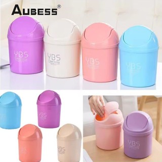Thùng rác để bàn Thùng rác nhựa có nắp đậy chống rung cho gia đình, văn phòng, thùng rác vệ sinh gia đình, thùng rác để bàn mini 【searson 