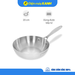 Chảo inox nguyên khối sâu đáy từ 20 cm Elmich Trimax EL-2836IN20