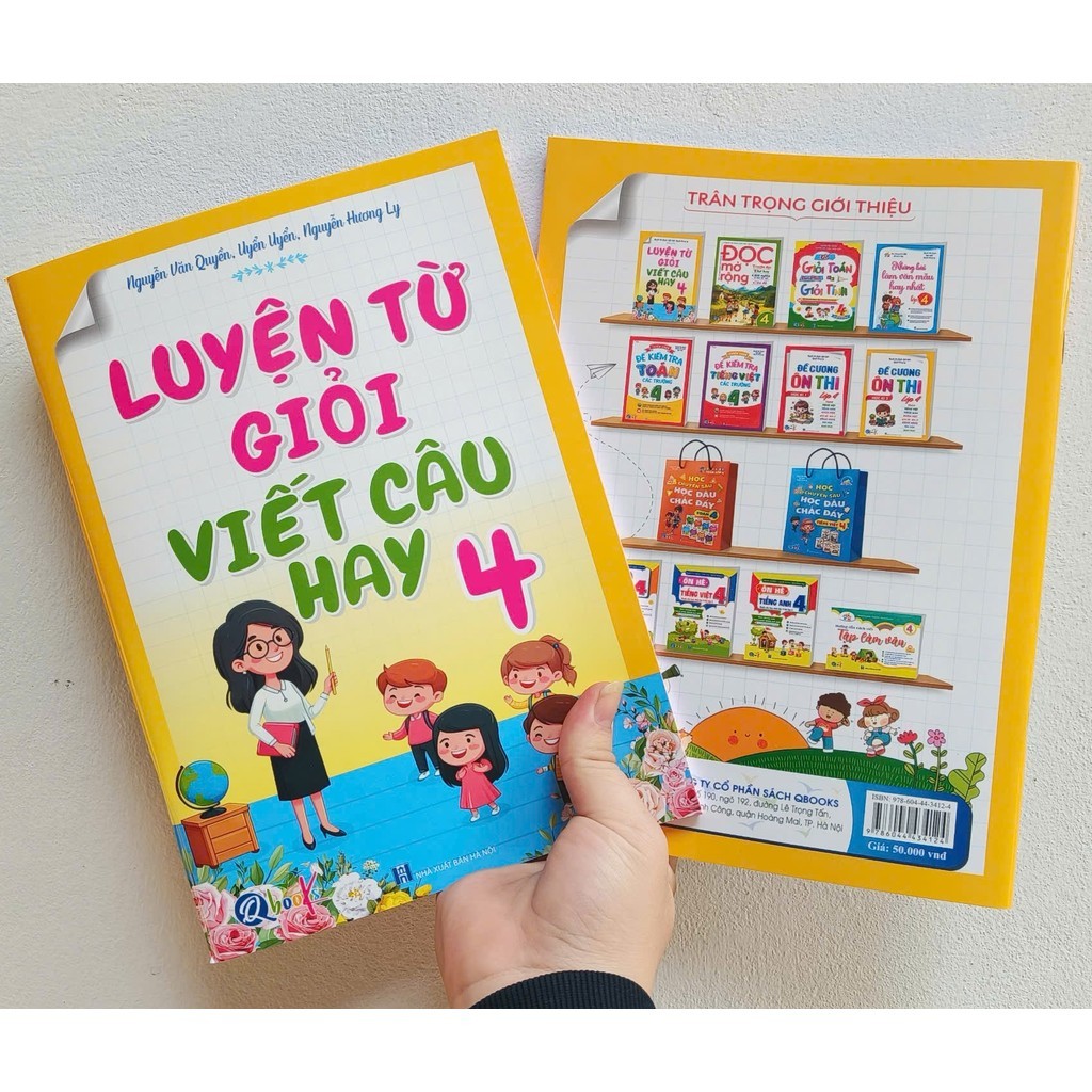 Sách - Luyện Từ Giỏi Viết Câu Hay - Lớp 4 - QBooks - Bản Quyền