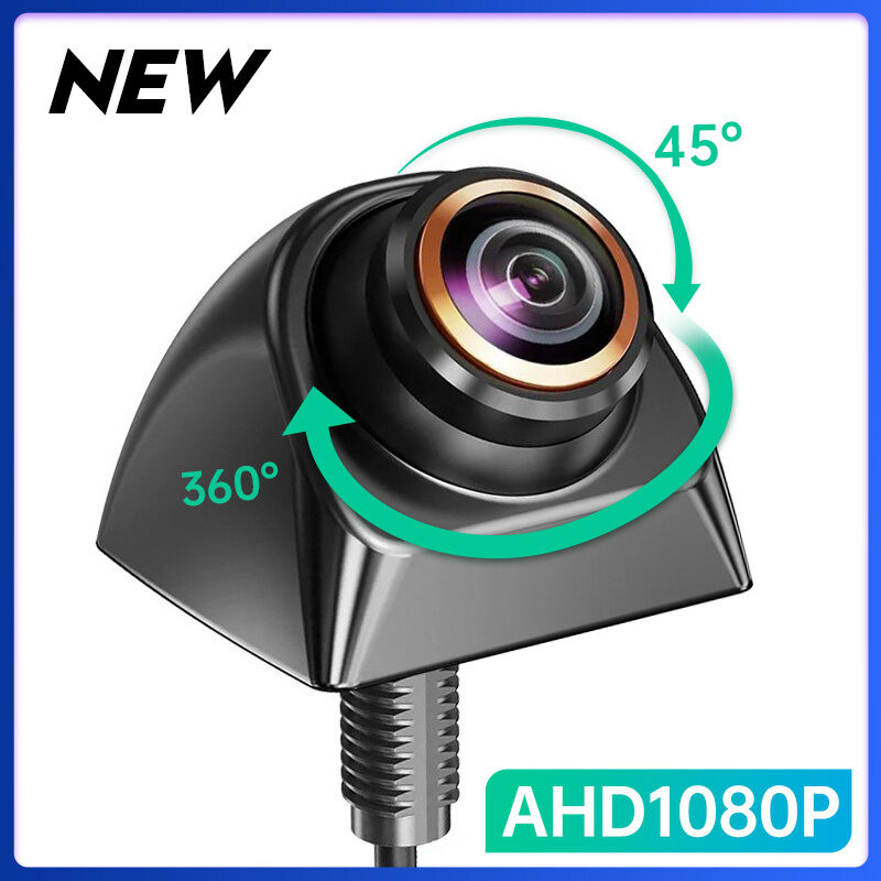 Camera quan sát phía sau ô tô AHD CVBS 1080P Camera ảnh đảo chiều Full HD 170° Camera lùi xe tầm nhì