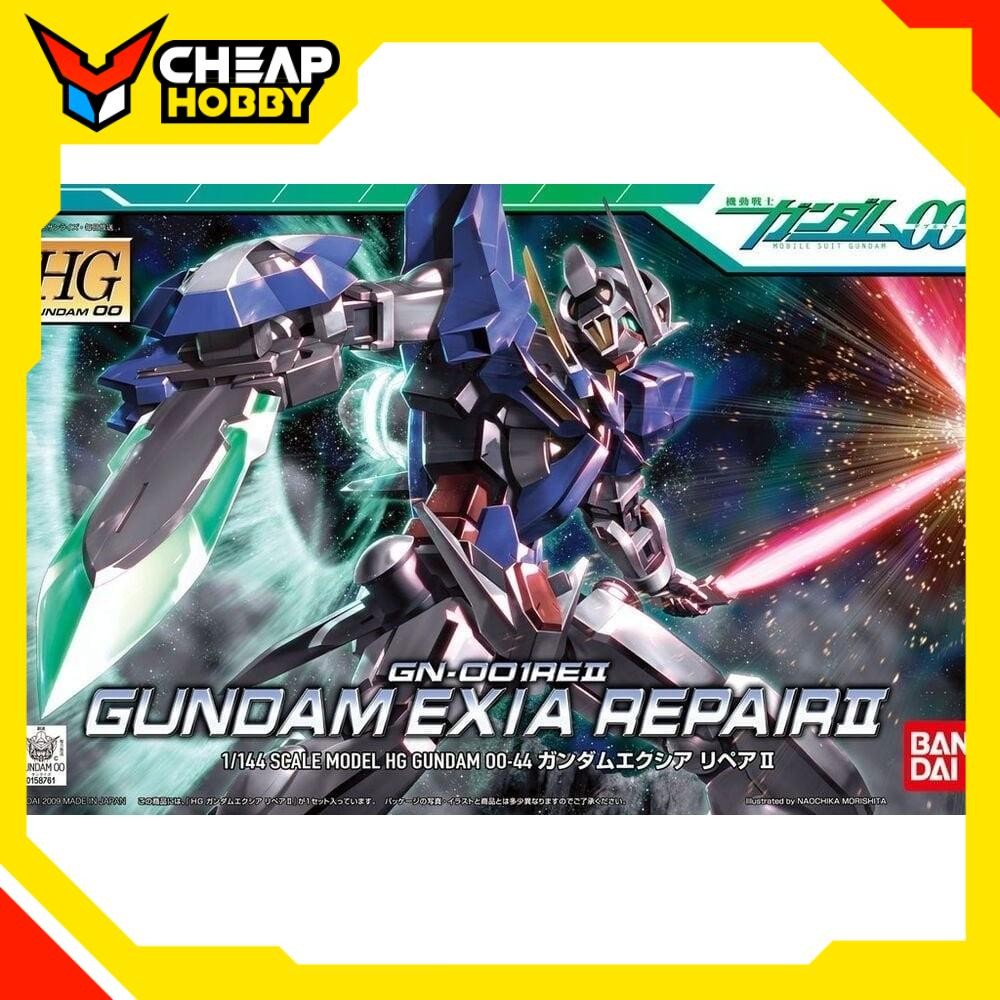 Mô Hình Lắp Ráp Gundam HG 00 1/144 Gundam Exia Repair 2 của Bandai Nhật Bản