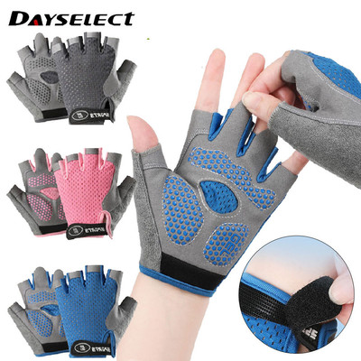 DAYSELECT Găng Tay Thể Thao Có Thể Điều Chỉnh, Chống Trơn Trượt và Mồ Hôi, Phù Hợp cho Tập Luyện