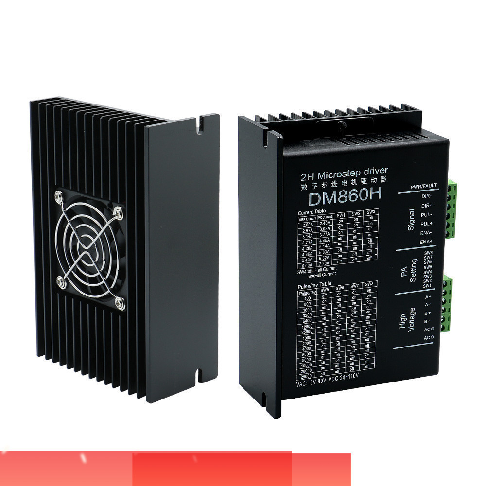 Trình điều khiển động cơ bước 2H DM860H DM860 AC18-80V hoặc DC 24-110V 2-7.2A động cơ bước Nema34 Ne