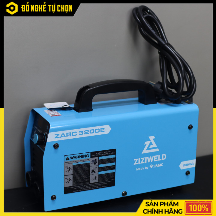Máy Hàn Que ZIZIWELD ZARC 3200E – Dòng Hàn 160A – Hàn Que 2.5/3.2/4.0mm – Nhỏ Gọn – Chính Hãng Có VA