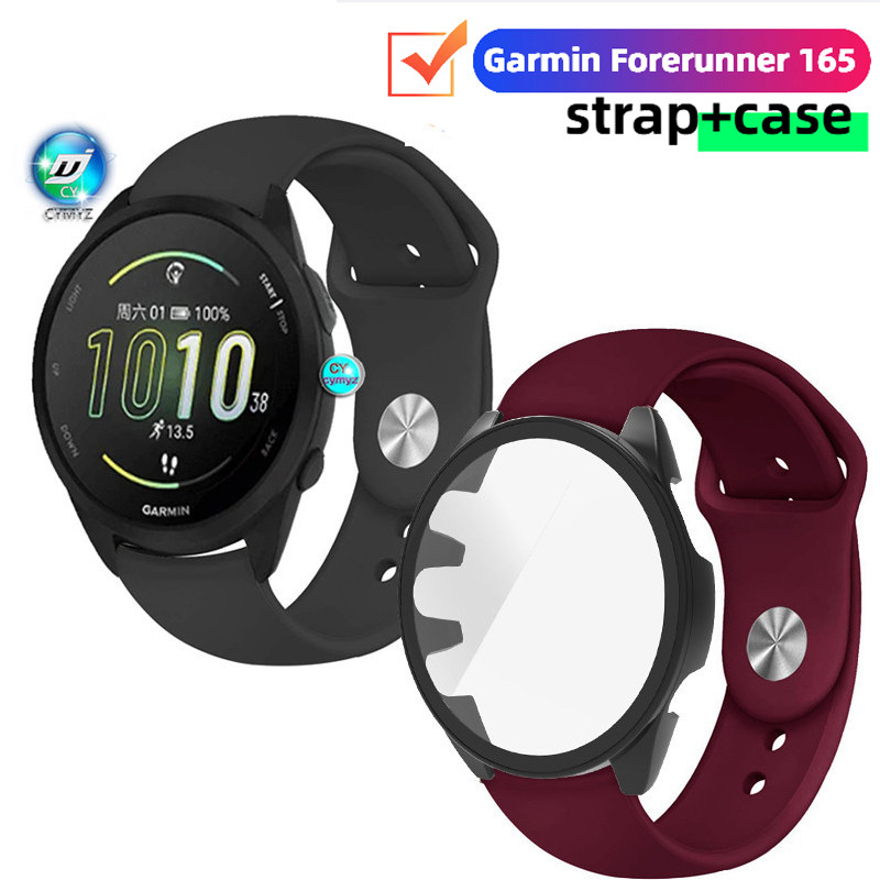 Garmin Forerunner 165 dây đeo Dây đeo silicon cho Garmin Forerunner 165 dây đeo âm nhạc Dây đeo cổ t