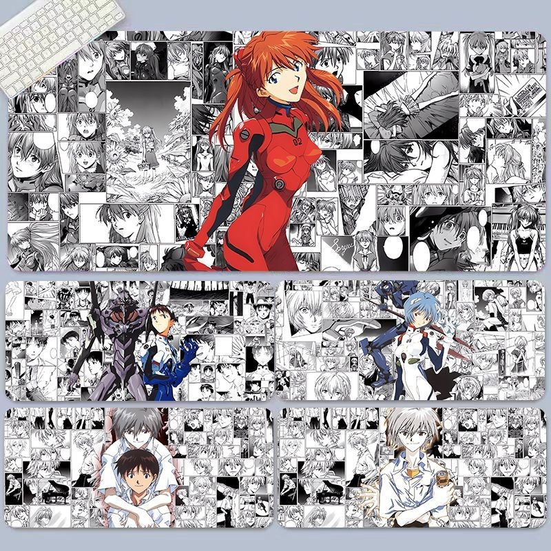 Tấm lót bàn phím Anime siêu lớn Asuka Evangelion