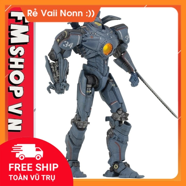 MÔ HÌNH ROBOT CHIẾN ĐẤU THÁI BÌNH DƯƠNG NECA GIPSY DANGER ULTIMATE KÈM LED BL