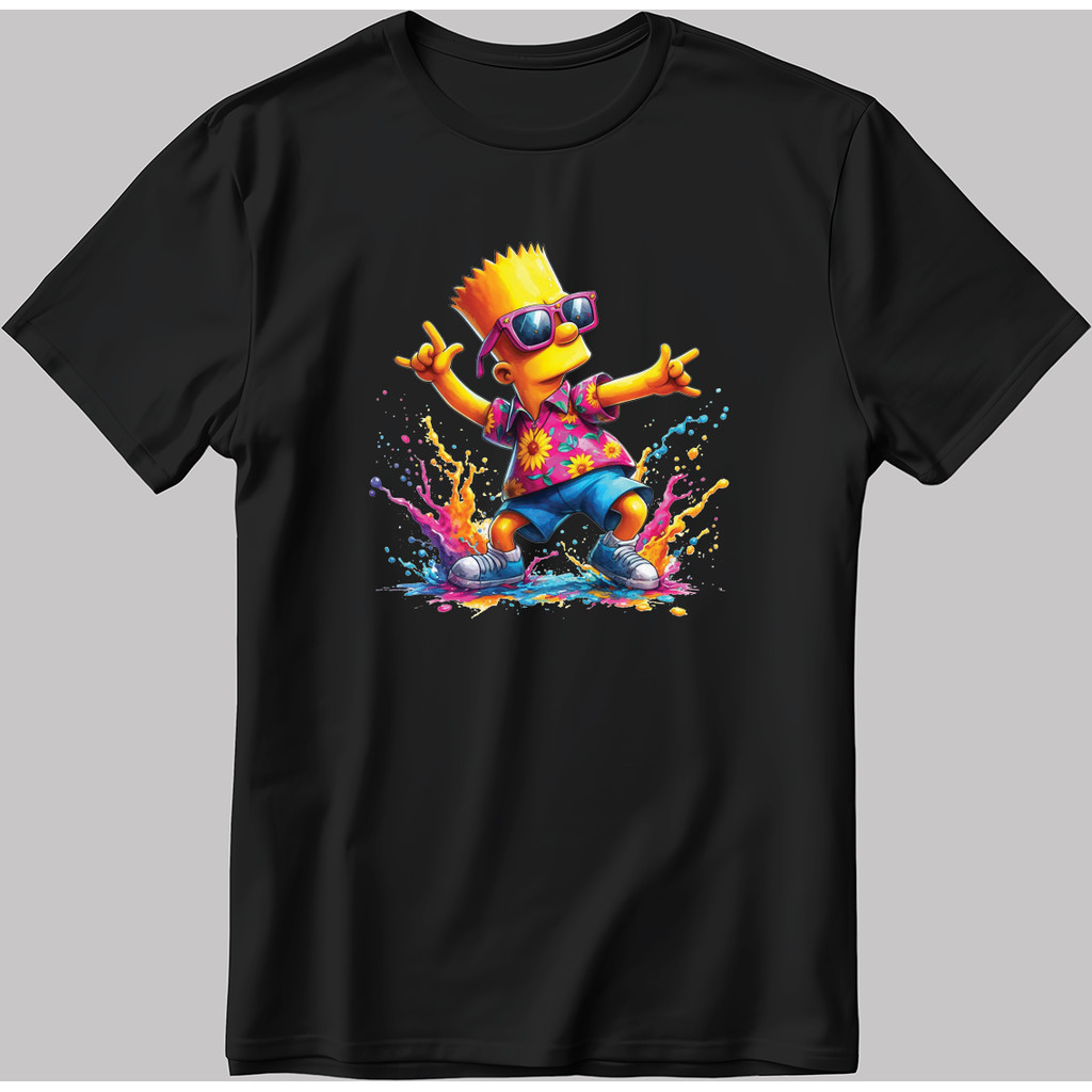 The Simpsons, Nhân Vật Simpson Tay Ngắn Trắng-Đen Nam / N607