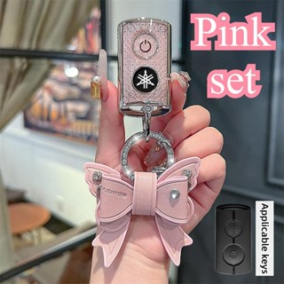 Vỏ chìa khóa TPU tinh tế, Phù hợp cho các mẫu Yamaha Nmax NVX NVX155 XMAX XMAX300 QBIX AEROX JAUNS 2018 2019