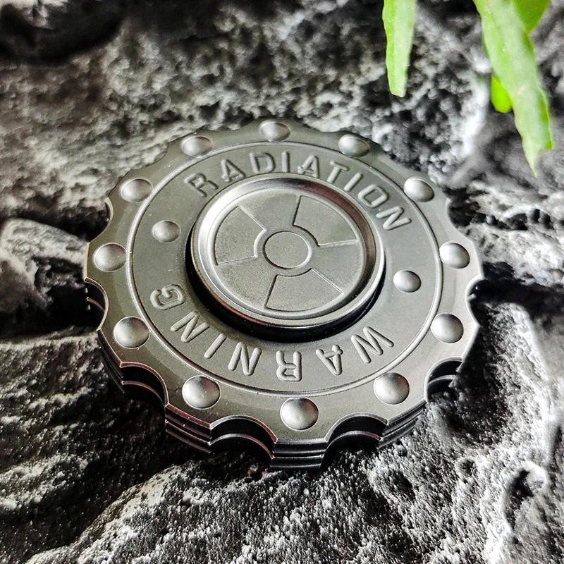Fidget Clicker Spinner EDC Gear Tay Spinner Người Lớn Đồ Chơi Fidget ADHD Giảm Lo Âu Căng Thẳng