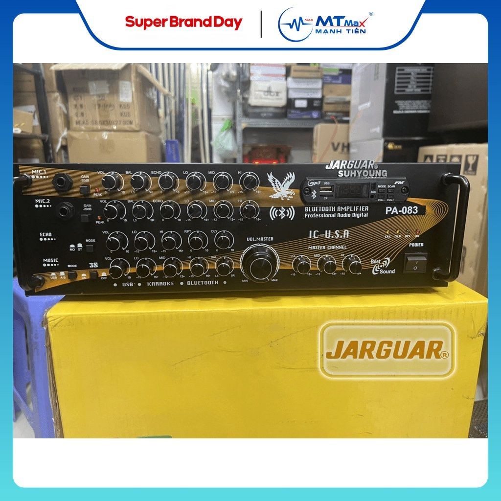 [Giá Sale] Amply PA-083 karaoke chuyên nghiệp, dùng cho ca hát và nghe nhạc cực hay.công xuất lớn 50