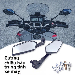 1 Cặp Gương Xe Máy Di Động, Xe Máy, Gương Xe Máy, Gương Xe Máy Đa Năng, Gương Chiếu Hậu Xe Máy