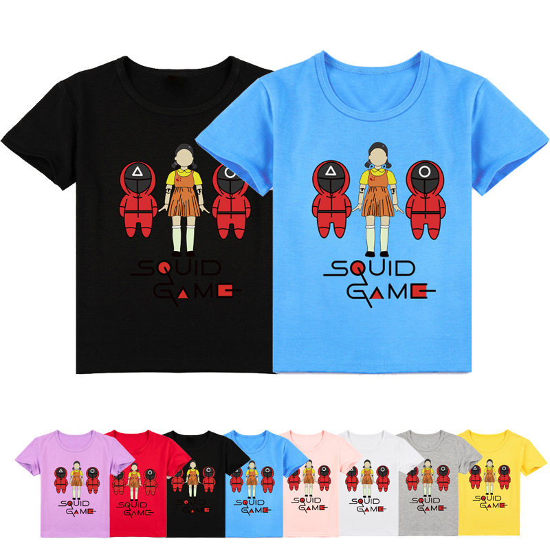 [100-170] Áo thun Squid Game Season 2 dành cho trẻ em AA