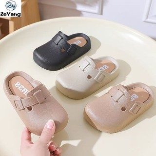 [Zy] Kích thước 24-41 Hàng có sẵn Giày cha mẹ và con cái Trẻ em Giày thông thường Dép Baotou Chống trượt Chống mài mòn San