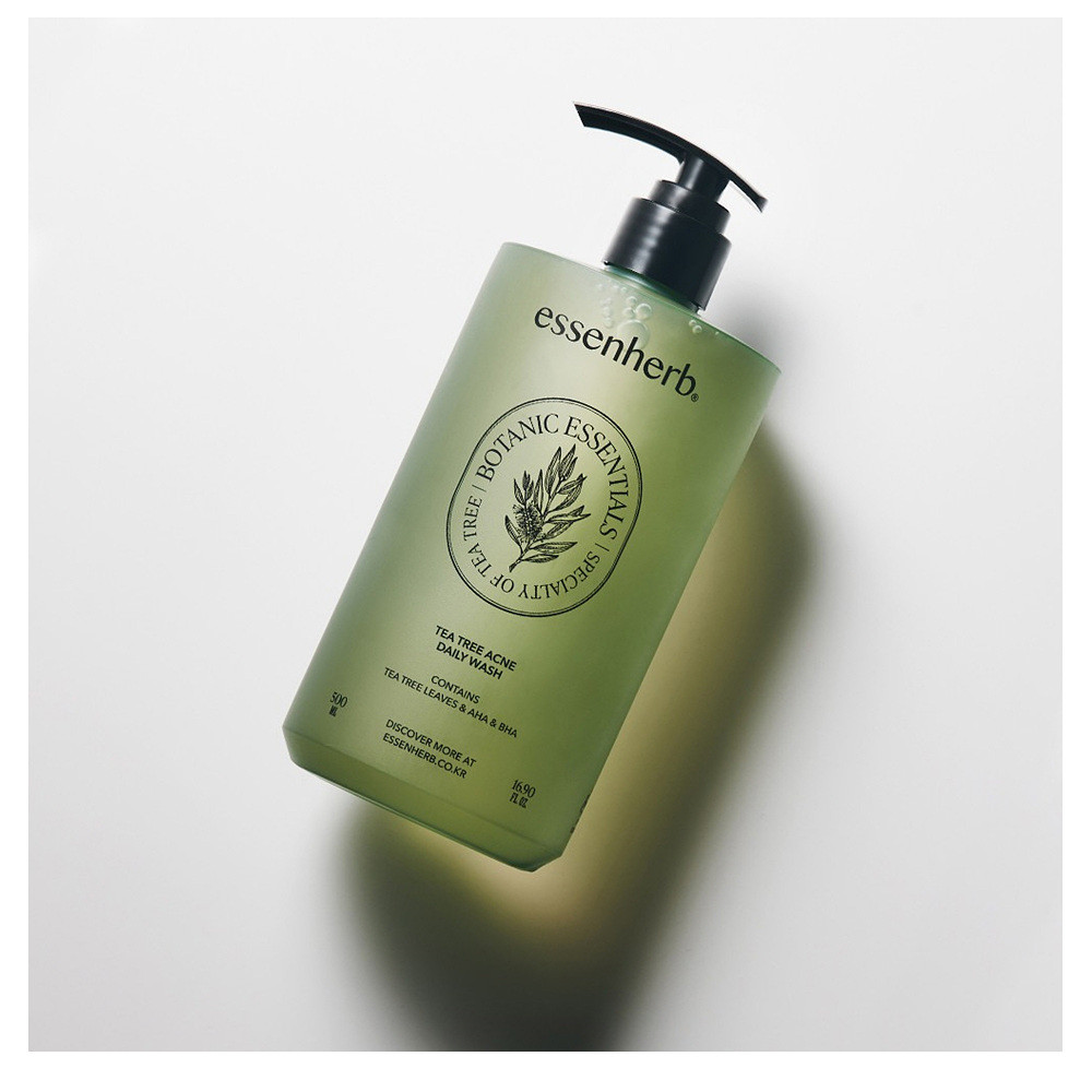 Essenherb Tea Tree Acne Daily Wash 500ml
