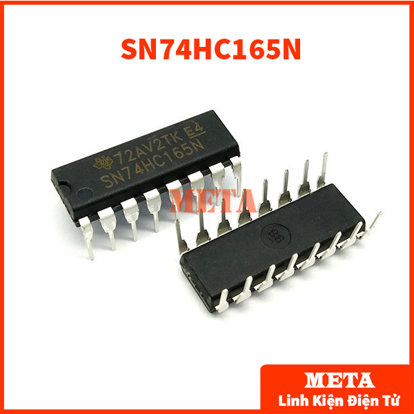 SN74HC165N Dip 16 Chân Cắm - SN74HC165 74HC165 HC165 74165