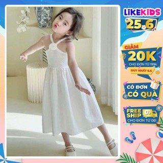 Đầm, váy YẾM công chúa cho bé gái cực xinh in hoạ tiết cute T85 - LikeKids