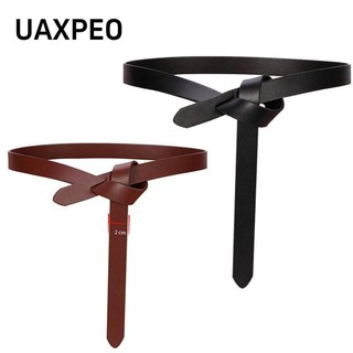 Thắt lưng thắt lưng nữ UAXPEO, Thắt lưng có thể điều chỉnh cổ điển, Thắt lưng quần cổ điển bằng da thời trang