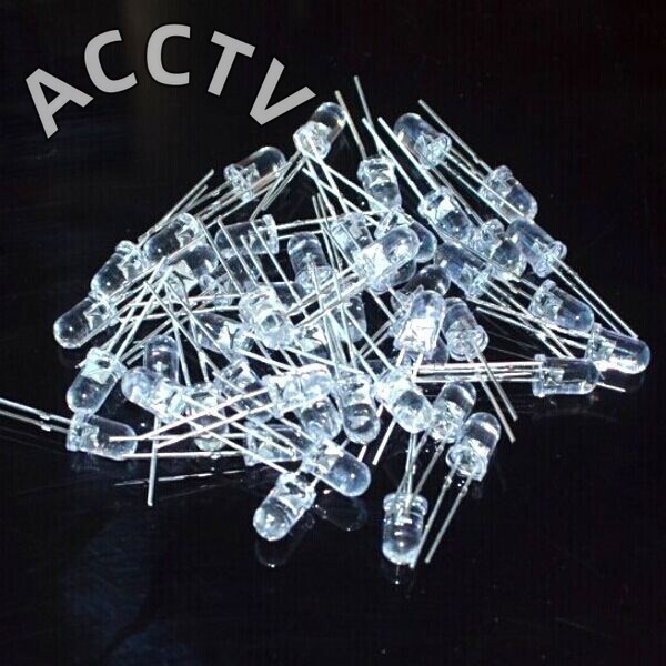 100 chiếc Đèn LED hồng ngoại hồng ngoại 5mm 940nm DIY