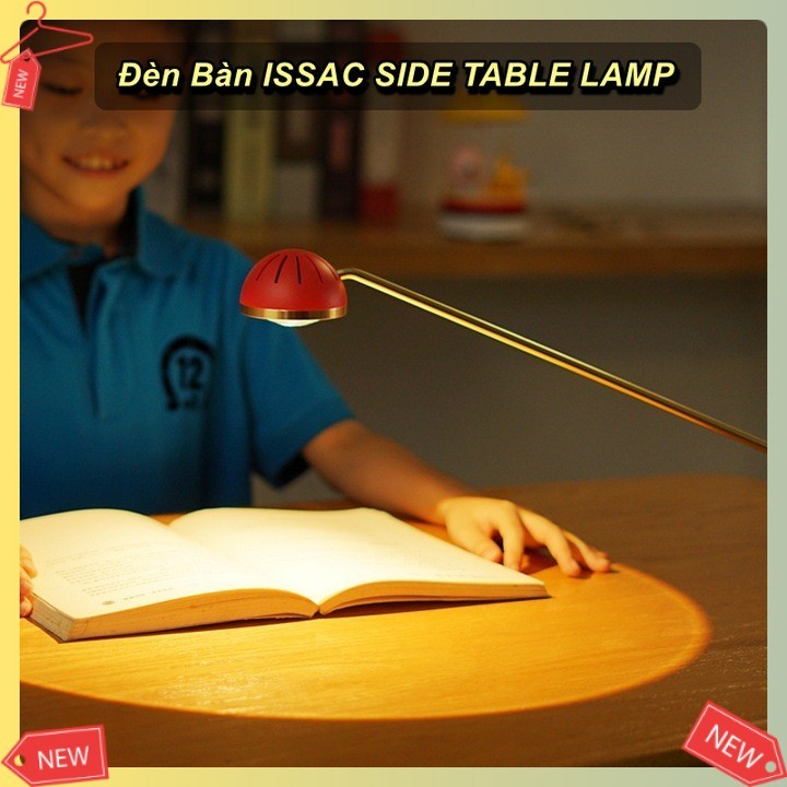 Đèn Bàn ISSAC SIDE TABLE LAMP Cao Cấp 🔰AsiaMart24h🔰