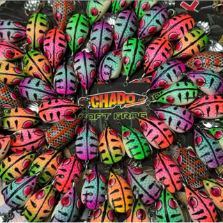 Nhái Hơi Thái Lan Chado H1 Mini 2.8cm 5g Action Nổi Chính Hãng- Mồi Câu Lure Chuyên Cá Lóc, Cá Chẽm, Bú Bình vufishing