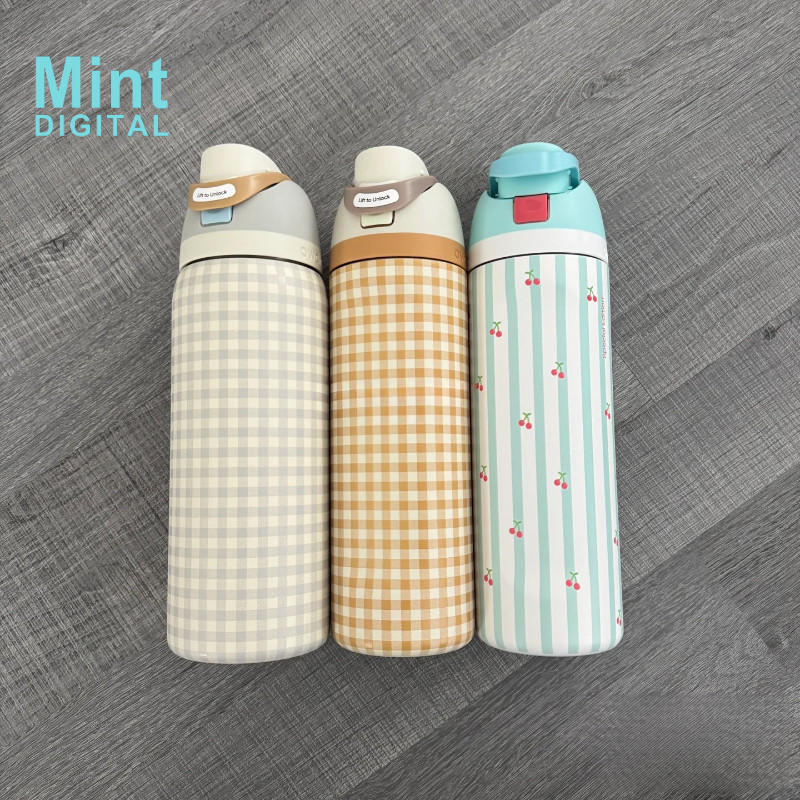 Owala Cup Phiên Bản Giới Hạn Dòng Lưới Owala FreeSp Bình Nước Inox Cách Nhiệt Có Ống Hút Cho Thể Tha