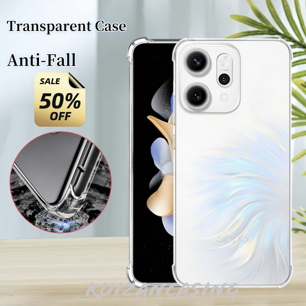 Ốp Điện Thoại Trong Suốt Chống Sốc Cho Oppo Reno14F 4G 5G Reno14F Reno14Pro Reno14 Pro Reno 14 Reno1
