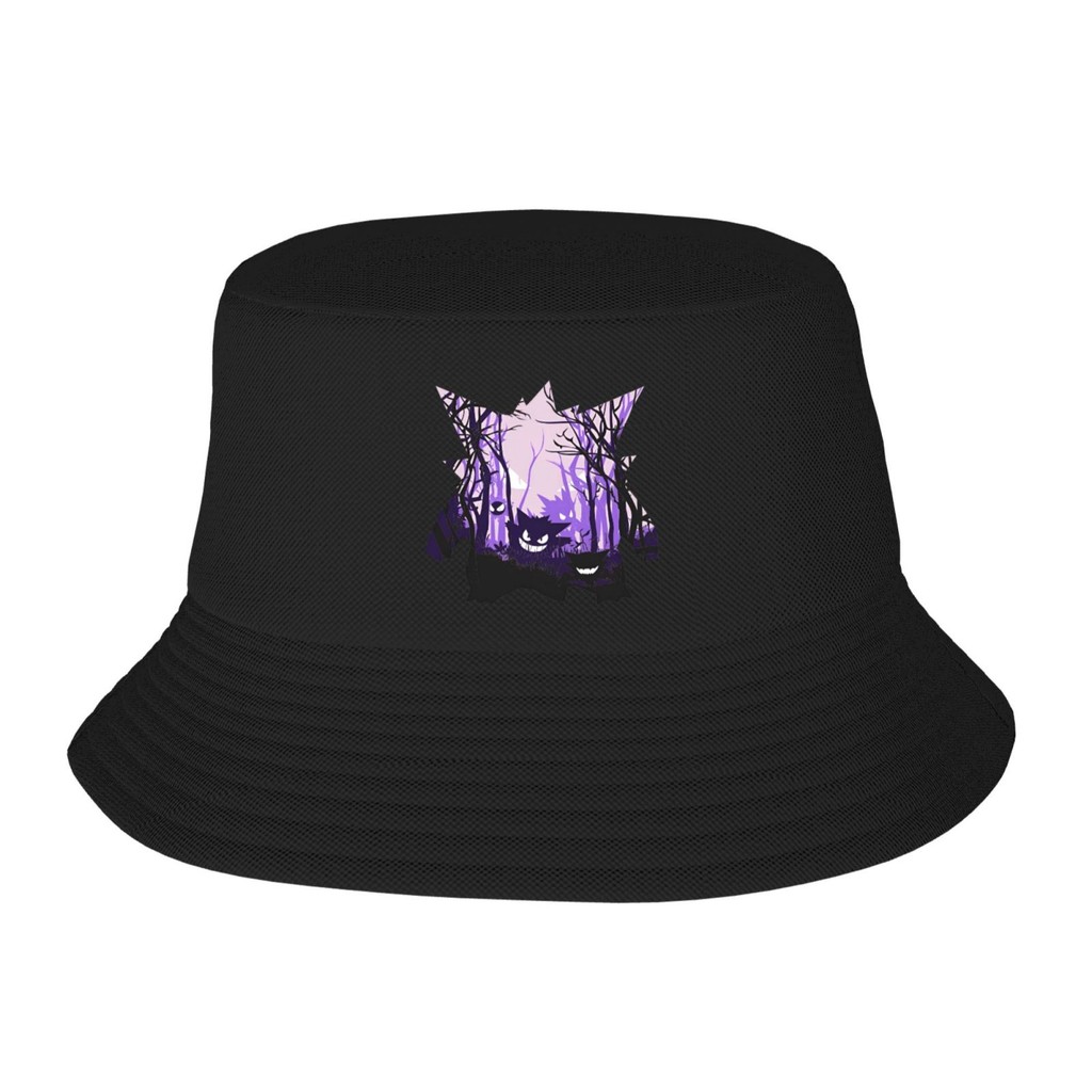 Satanic Gengar Forest Pokemon Demon SILHOUETTE Mũ ngư dân Mũ xô