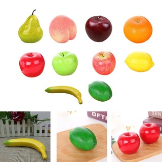 ⭐24H SHIPING ⭐Variety Artificial Fruit Fake Fruit Plastic Lifelike Simulation Table Home Decor