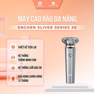 Máy Cạo Râu Enchen X2✨X5✨X8 Chống Nước IPX7 Cạo khô✨Uớt✨Đầu Dao 3D Lưỡi Dao Tự Động Mài Pin 60 Ngày