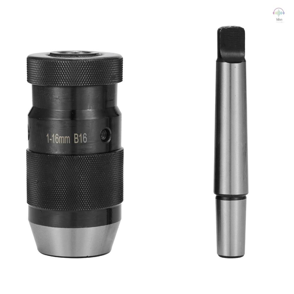 Có Tay Cầm Một Loại MT-B16 1-16mm Phạm Vi Kẹp B16 MT2 Thắt Chặt Cho Máy Tiện Khoan Chuck