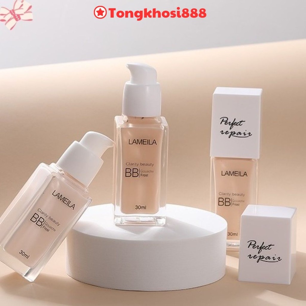  PVN64224 Kem nền BB dưỡng ẩm che khuyết Lameila Clarity Beauty kiểm soát dầu lâu trôi 