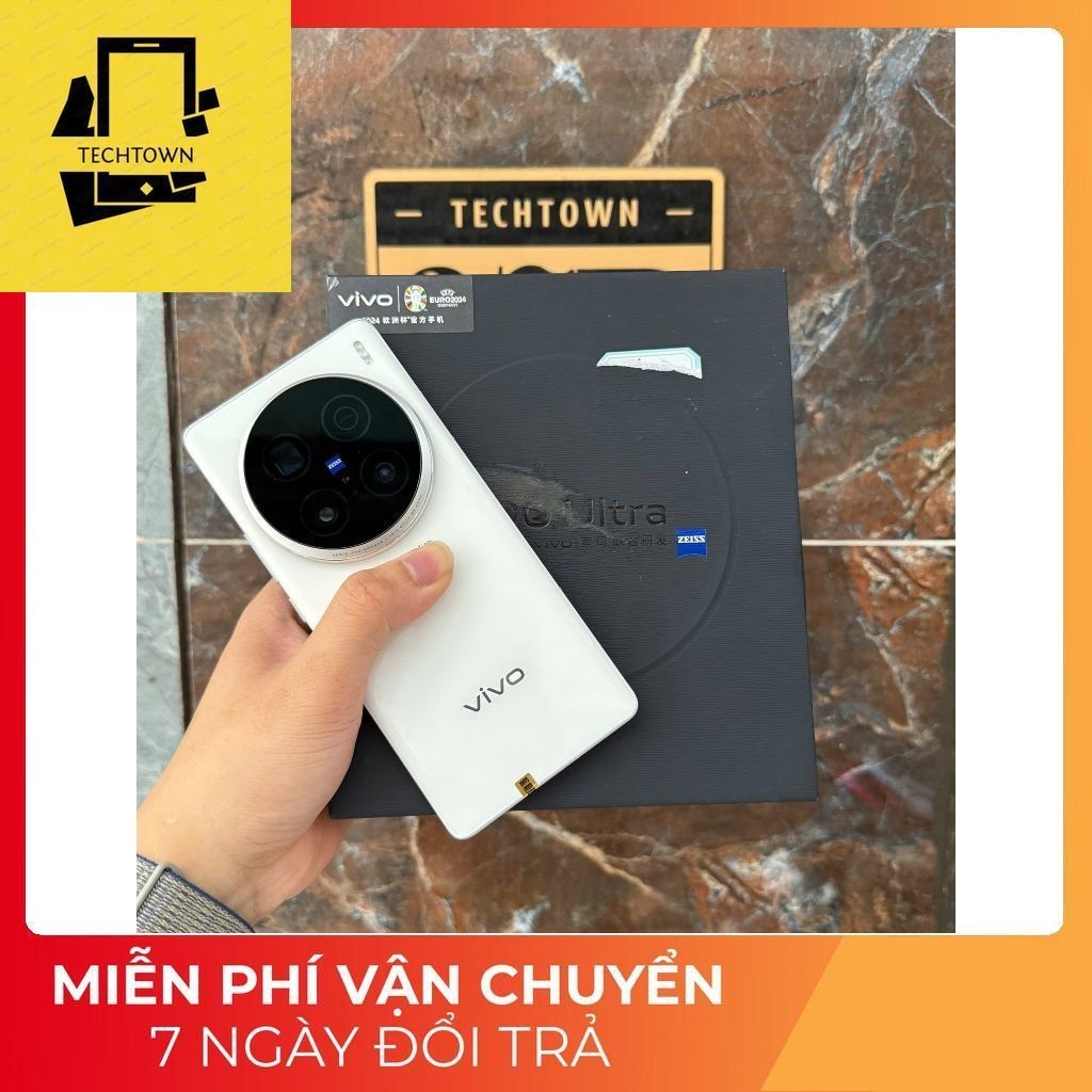 Điện thoại VIVO X100 ULTRA 5G (SNAPDRAGON 8GEN3  - AMOLED 2K) 12GB/256GB 2 sim likenew kèm sạc 80W c