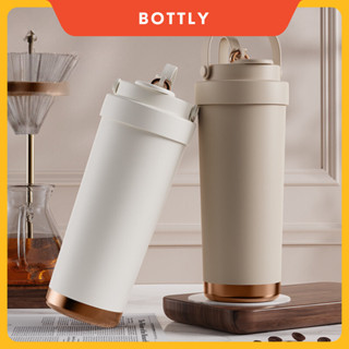 Ly Giữ Nhiệt Khắc Tên Elegant 750ml, Inox 304, Lõi Tráng Sứ Cao Cấp, Sang Trọng, Tiện Lợi