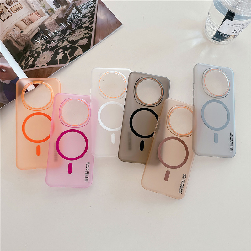 Tương Thích Cho Oneplus 13 13T 13s 13R Pro Từ Matte Chống Vân Tay Màu Trong Suốt Cứng PC Bảo Vệ Mặt 