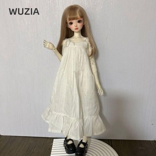 Wuzia Váy Búp Bê Bộ Đồ Ngủ, Handmake Thời Trang Búp Bê Công Chúa Váy Dài, Phụ Kiện DIY Chất Lượng Cao 4 Màu Mini Thanh Lịch Quần Áo Thường Ngày Cho 1 / 3 1 / 4 1 / 6 BJD 30 / 45 / 60cm Búp Bê