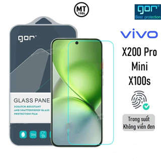 Kính Cường Lực Gor Vivo X200 Pro Mini/ X200S/ Vivo X100s/ IQoo neo 10/ IQoo 12/ 13 IQoo Z9/ Z9 Tubo Trong Suốt Vuốt Mượt