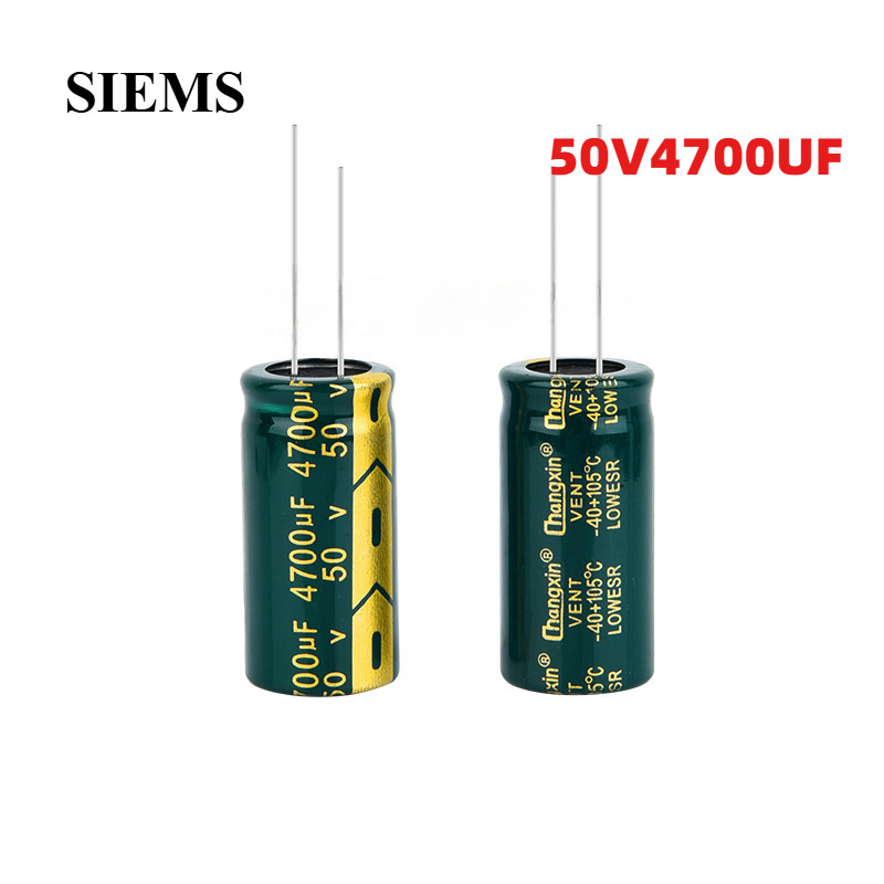 Tụ điện điện phân nhôm 50V 4700UF tần số cao 18x35mm 4700uf 50V