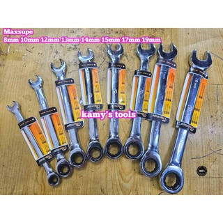 Cờ lê vòng miệng tự động Maxsupe 8mm 10mm 12mm 13mm 14mm 15mm 17mm 19mm
